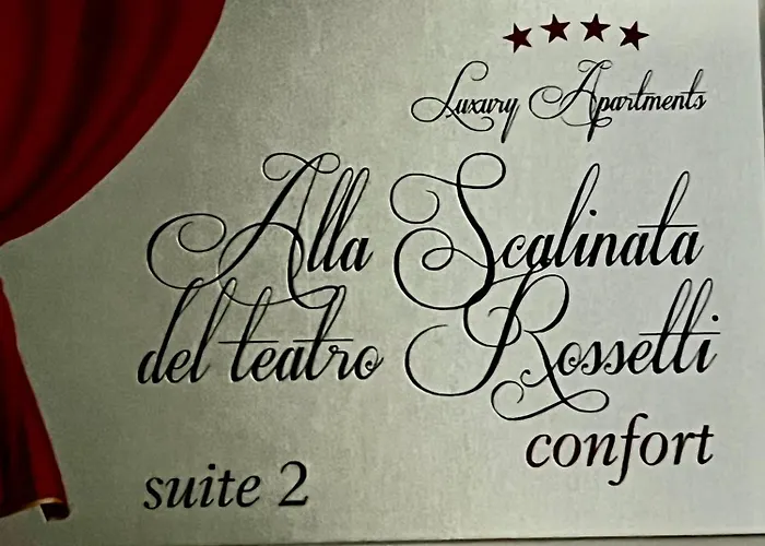 Scalinata Del Teatro Rossetti Confort Parcheggio In Viale Xx Settembre *